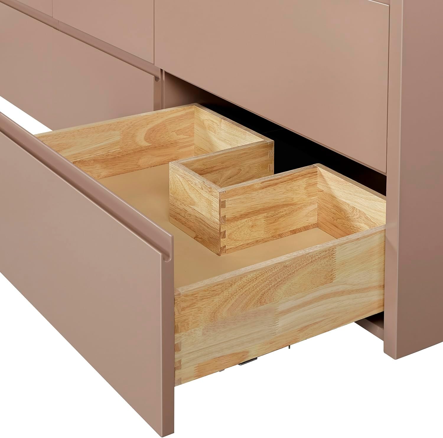 ARIEL West 60 Inch Wall-Mounted Double Rectangle Sink Bathroom Vanity with Carrara White Quartz Countertop 1.5 Inch in Mocha