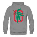 XIULUAN Women's Ohio State Buckeyes Logo Hoodied Sweatshirt XL ColorName Dark Grey