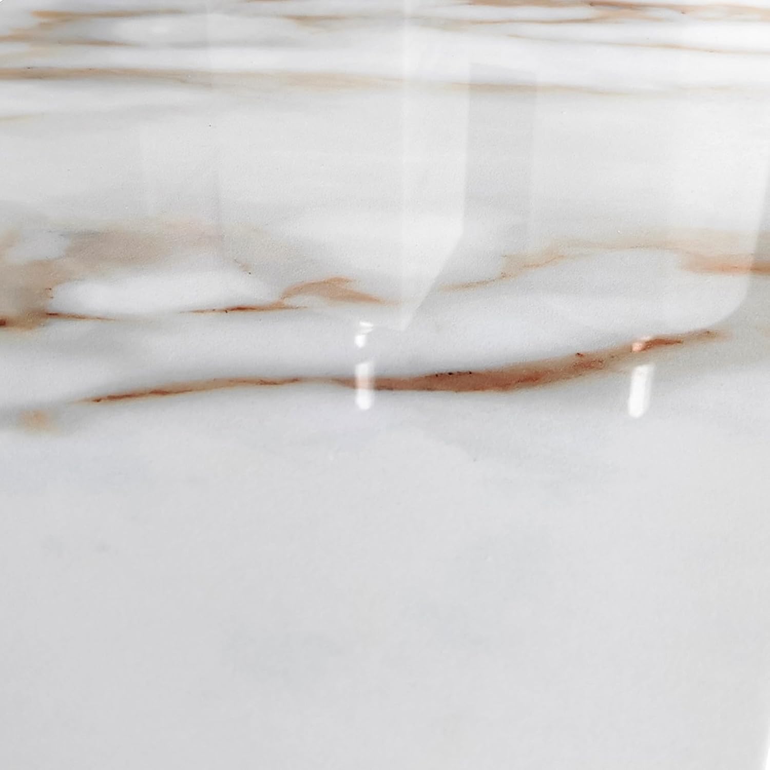 31 x 22 Inch Bathroom Vanity Top, Sintered Stone Vanity Top with Sink, Three Holes Marble Vanity Sink Top with Undermount Rectangular Sink & Backsplash (Belly Golden)