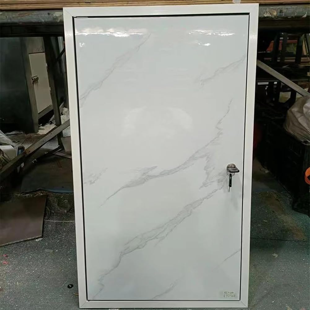 Aluminum Alloy Access Panel for Drywall, Heavy Duty Concealed Service Door for Electrical and Plumbing, Metal Steel Wall Hole Cover, Electrical Panel Wall Hole Cover,E 66 * 66cm
