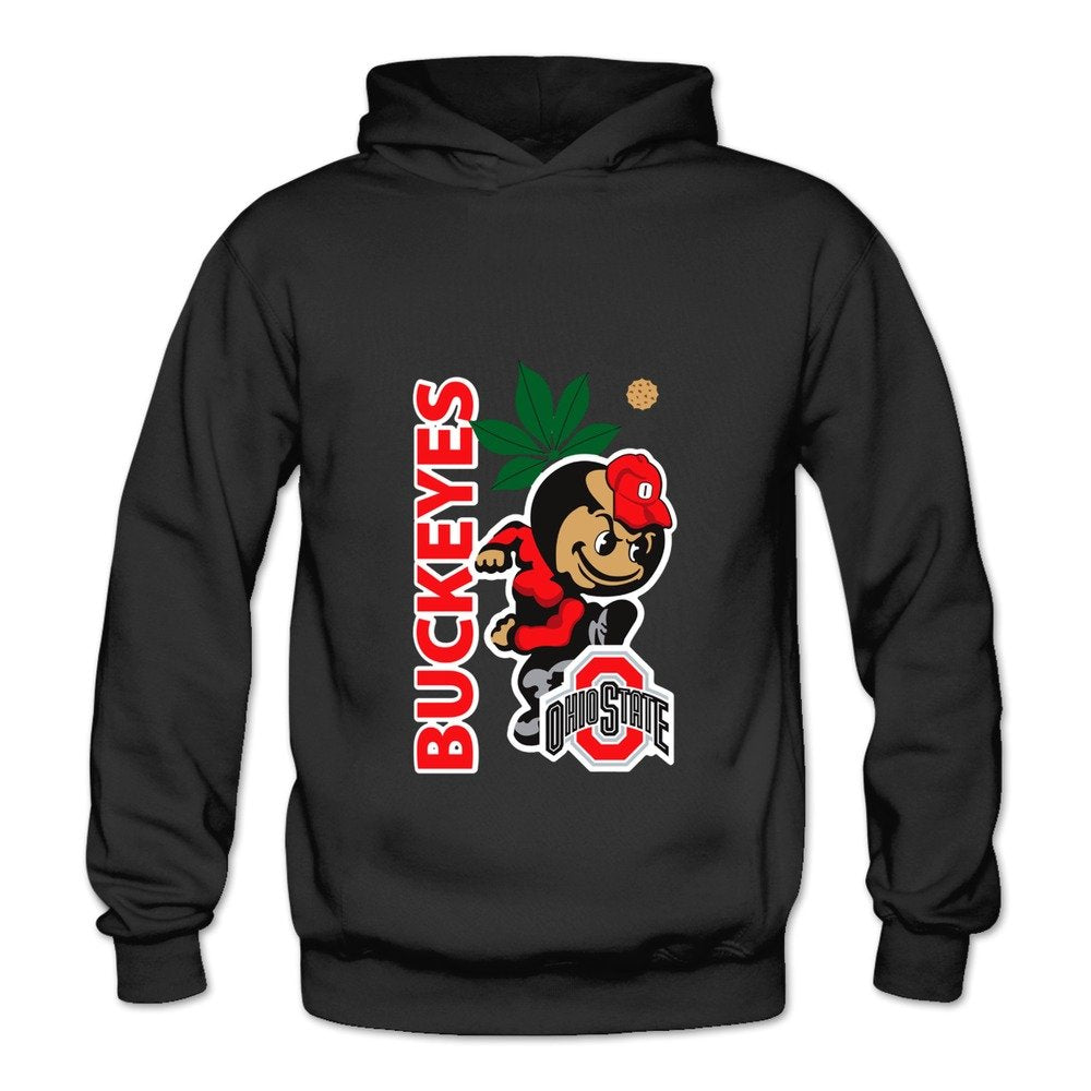 HUBA Women's Sweater Ohio State Buckeyes 2 Black Size XL