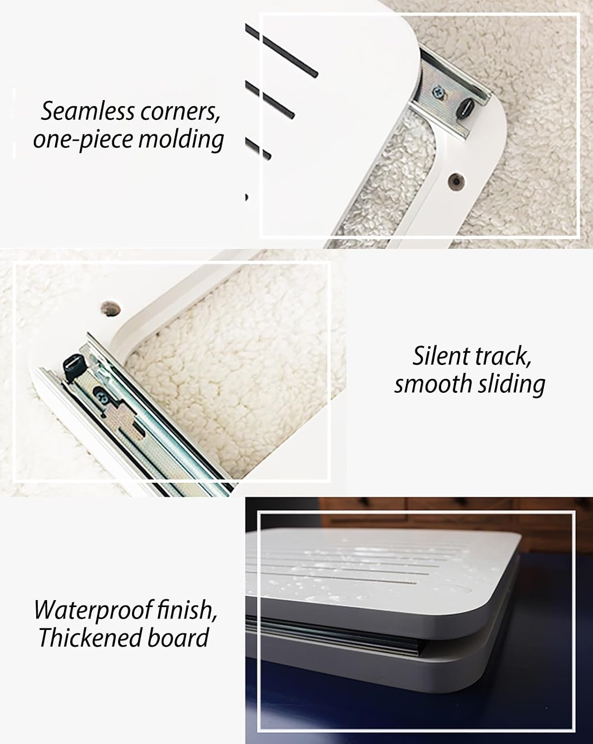 Electrical Panel Cover Modern Circuit Breaker Box Cover White, Electrical Panel Cover Decorative Farmhouse, Shutter Distribution Cover with Screws & Traceless Nails(Small)