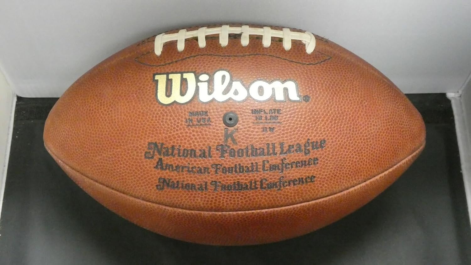 Jacksonville Jaguars First Owners Signed Game Ball Wayne Weaver & Wife Dolores - Autographed Footballs