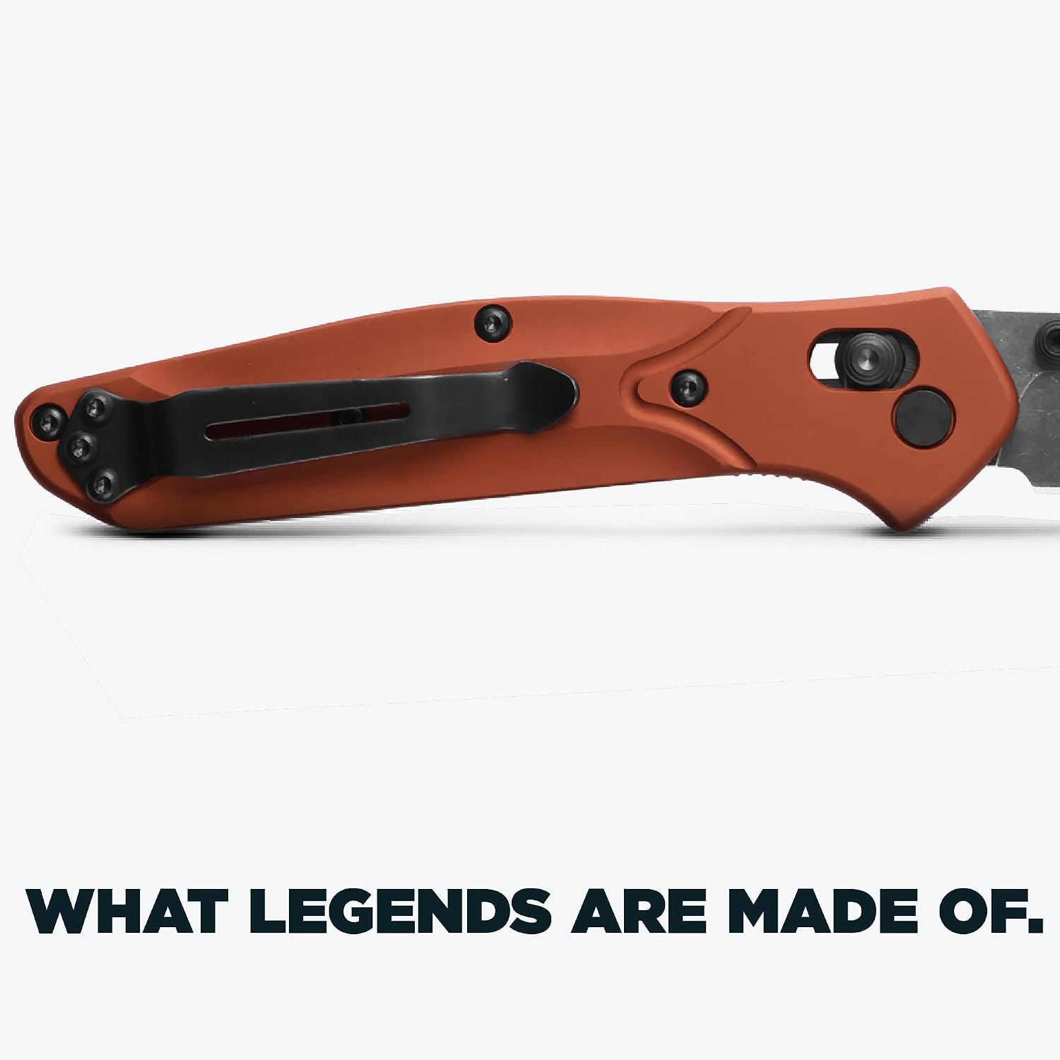 Benchmade - Osborne, Every Day, Outdoor, Folding Knife, Reverse Tanto Blade with Burnt Copper Aluminum Handle (940BK-03)