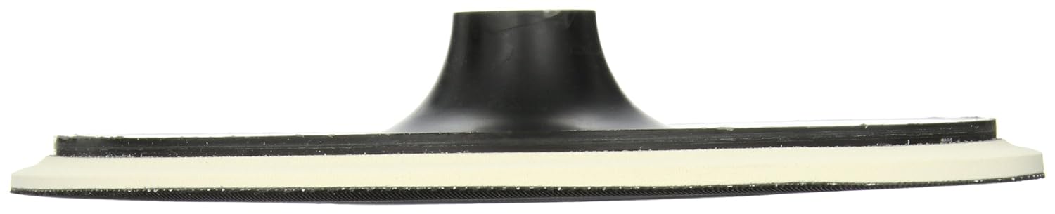 3M Hookit Disc Pad - for Hook and Loop Discs - Firm Density - Use with Random Orbital Sanders, Rotary Sanders, Angle Grinders - 8' x 5/16' x 7/8' x 5/8-11 Thread - 77751 - Single Pack