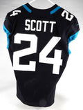 Jacksonville Jaguars Josiah Scott #24 Game Issued Jersey 40 507 - Unsigned NFL Game Used Jerseys