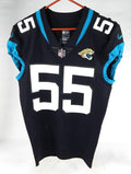 2019 Jacksonville Jaguars #55 Game Issued Jersey Nameplate Removed 40 36 - Unsigned NFL Game Used Jerseys