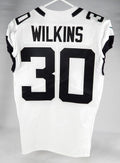 2020 Jacksonville Jaguars Jordan Wilkins #30 Game Issued Jersey 40 DP74924 - Unsigned NFL Game Used Jerseys