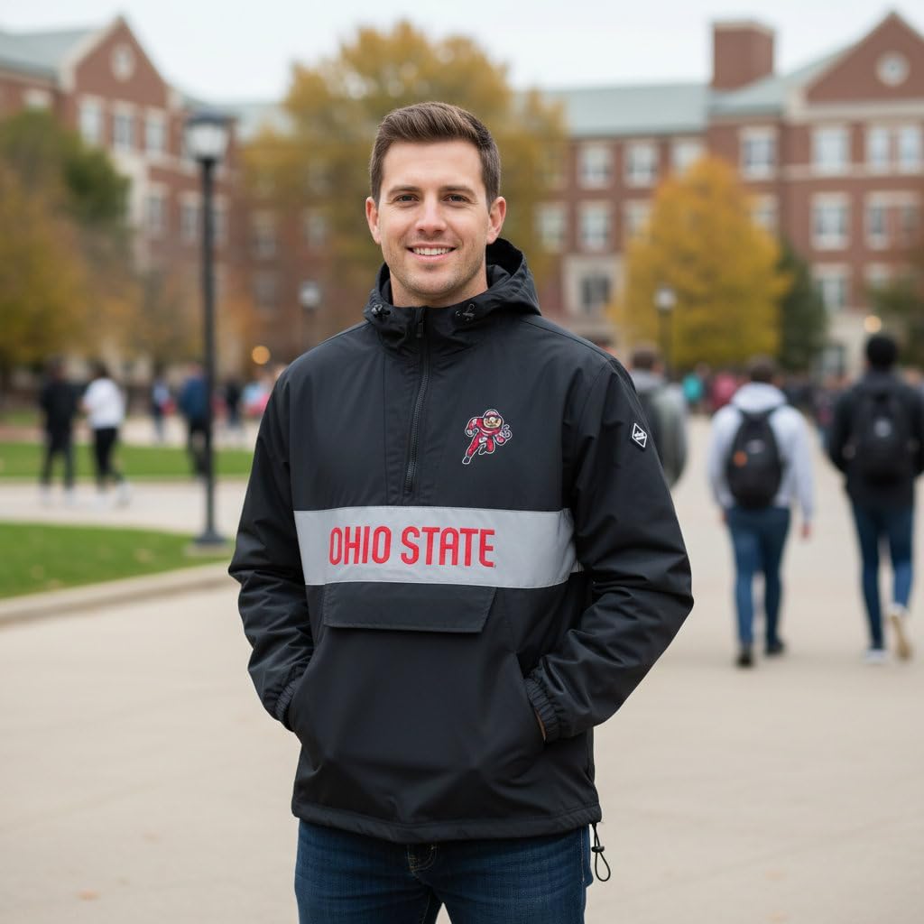 Franchise Club Mens College Alpha Anorak Jacket