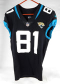 2019 Jacksonville Jaguars #81 Game Issued Jersey Nameplate Removed 38 031 - Unsigned NFL Game Used Jerseys