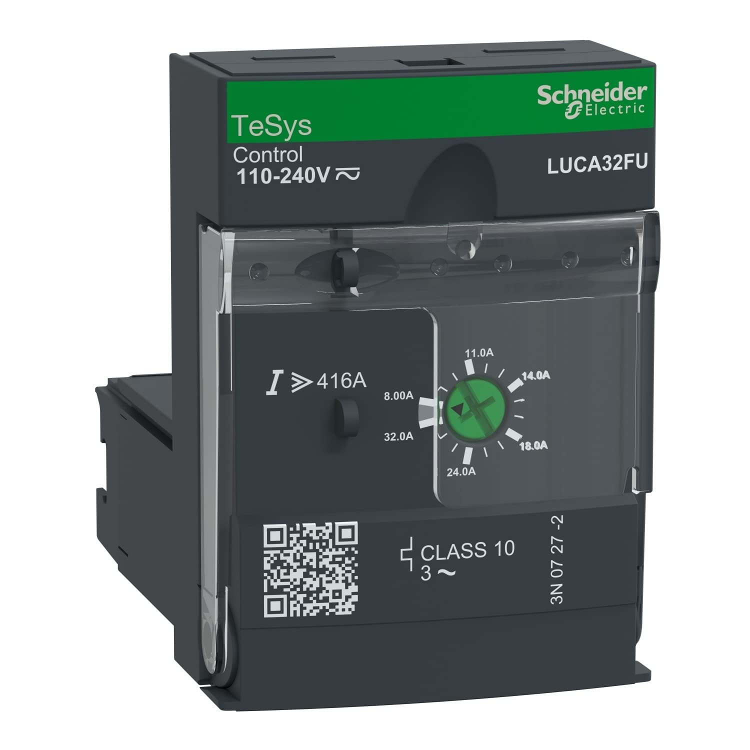 STND CNTRL UNIT, CL 10, 3PH, 8-32A, 110-240V