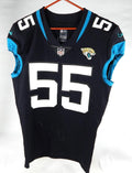 2020 Jacksonville Jaguars #55 Game Issued Jersey Nameplate Removed 5 - Unsigned NFL Game Used Jerseys