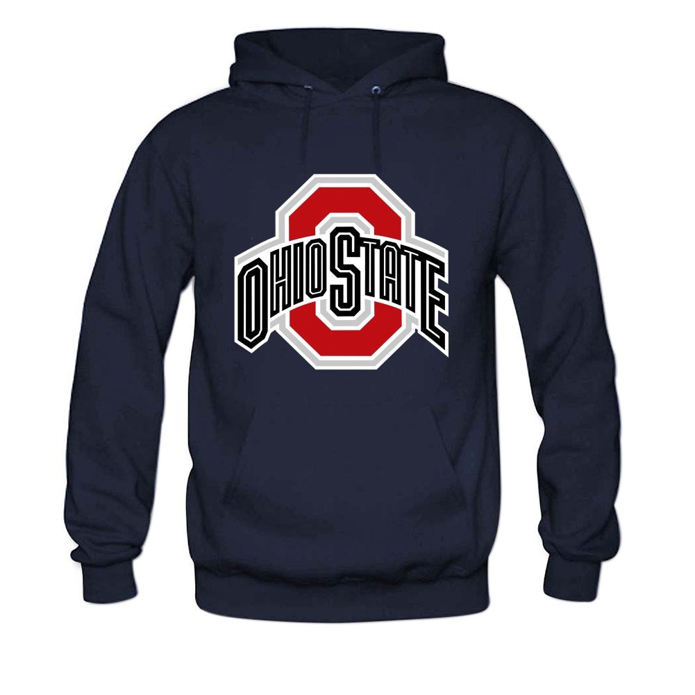 Andrea Sotaski Ohio State Buckeyes Logo Mens Hoody Sweatshirt XXL Navy