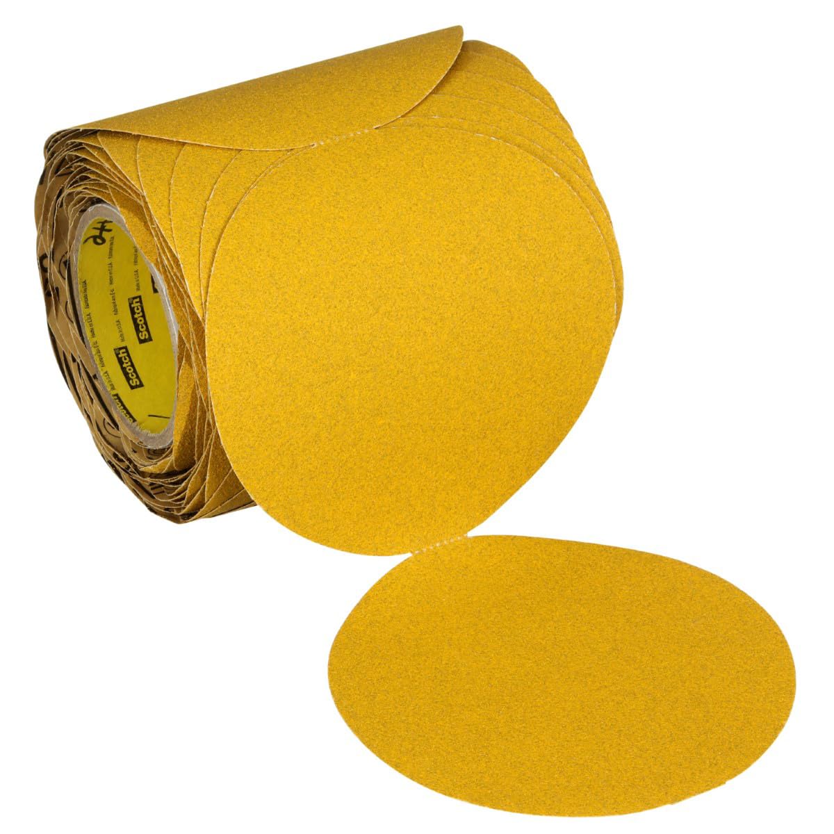 3M Stikit Gold Abrasive Disc Roll 09310, 40D, 6-inch (150mm), No Hole