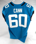 2020 Jacksonville Jaguars A.J. Cann #60 Game Issued Jersey 46 161 - Unsigned NFL Game Used Jerseys