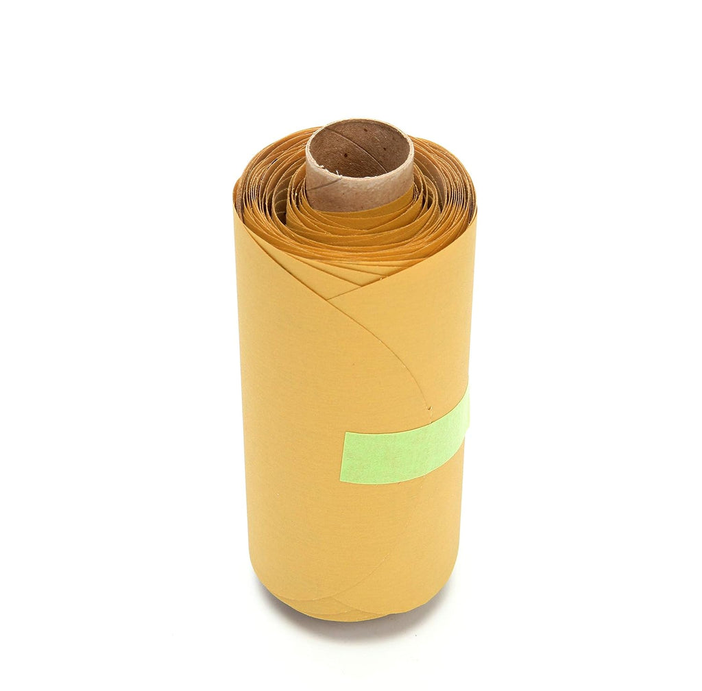 3M Stikit Gold Film Disc Roll 255L, P320, 5 in x NH, Die 500X, 125 Discs per roll