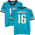 Trevor Lawrence Jacksonville Jaguars Autographed Throwback Limited Jersey - Autographed NFL Jerseys