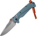 Benchmade - Adira Outdoor, Water, Fishing Knife, Plain Edge with Depth Blue Grivory Handle (18060)