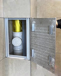 Hidden Tile Inspection Access Door for Wall, Removable Bathroom Plumbing Waterproof Access Panel, Attic Inspection Hatch/Hole Cover(550x600mm/22x24in)