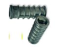 KolotovichTool Pack of 100, 3/8' x 1-3/4' Lag Screw Shield Anchor Short Zinc Alloy 5/8' Hole Fastener Kit Bolt Set RE-5291DD