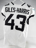 2020 Jacksonville Jaguars Joe Giles-Harris #43 Game Issued Jersey 42 498 - Unsigned NFL Game Used Jerseys