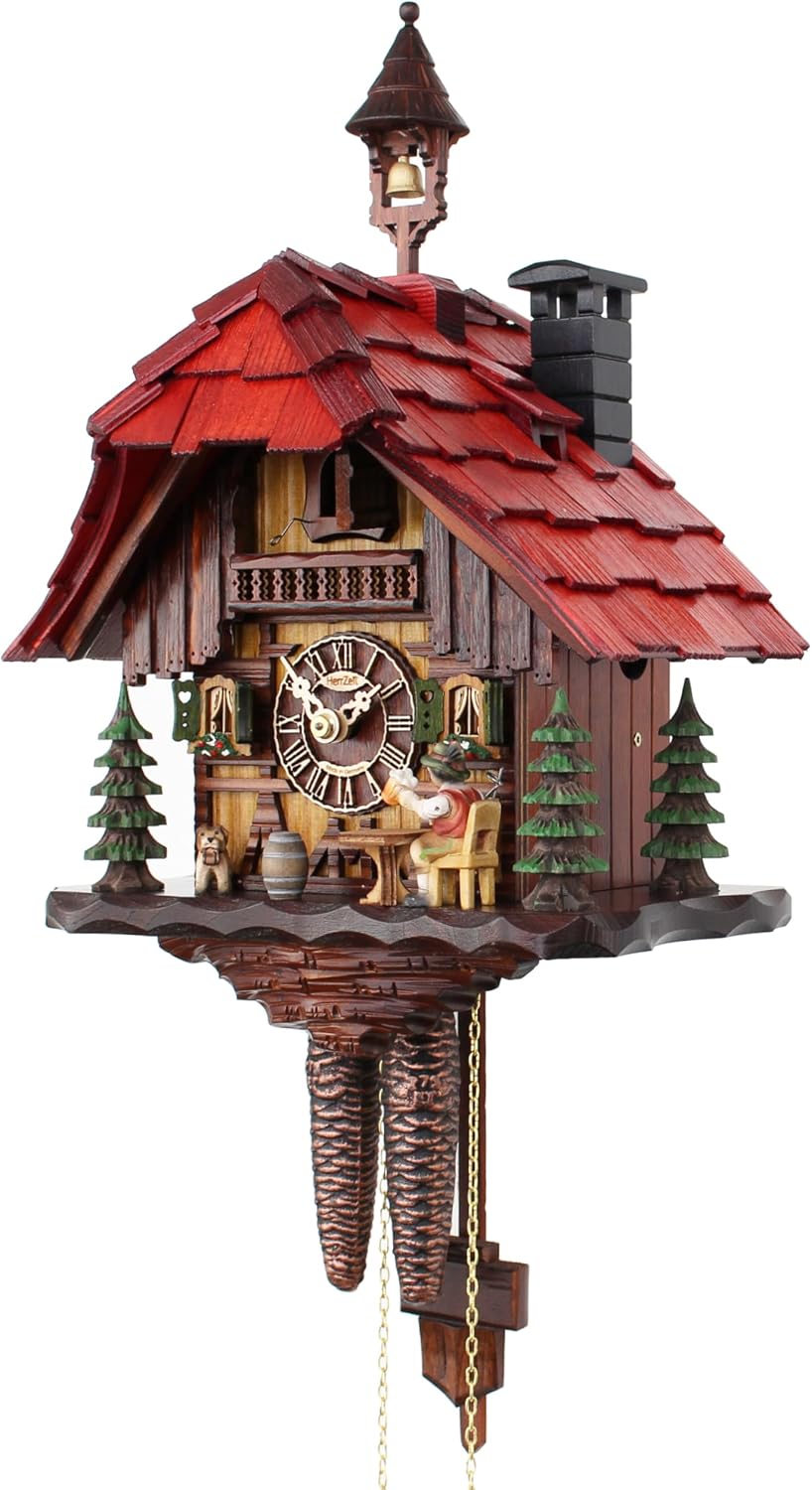 Cuckoo Clock - The Lucky Beer Drinker