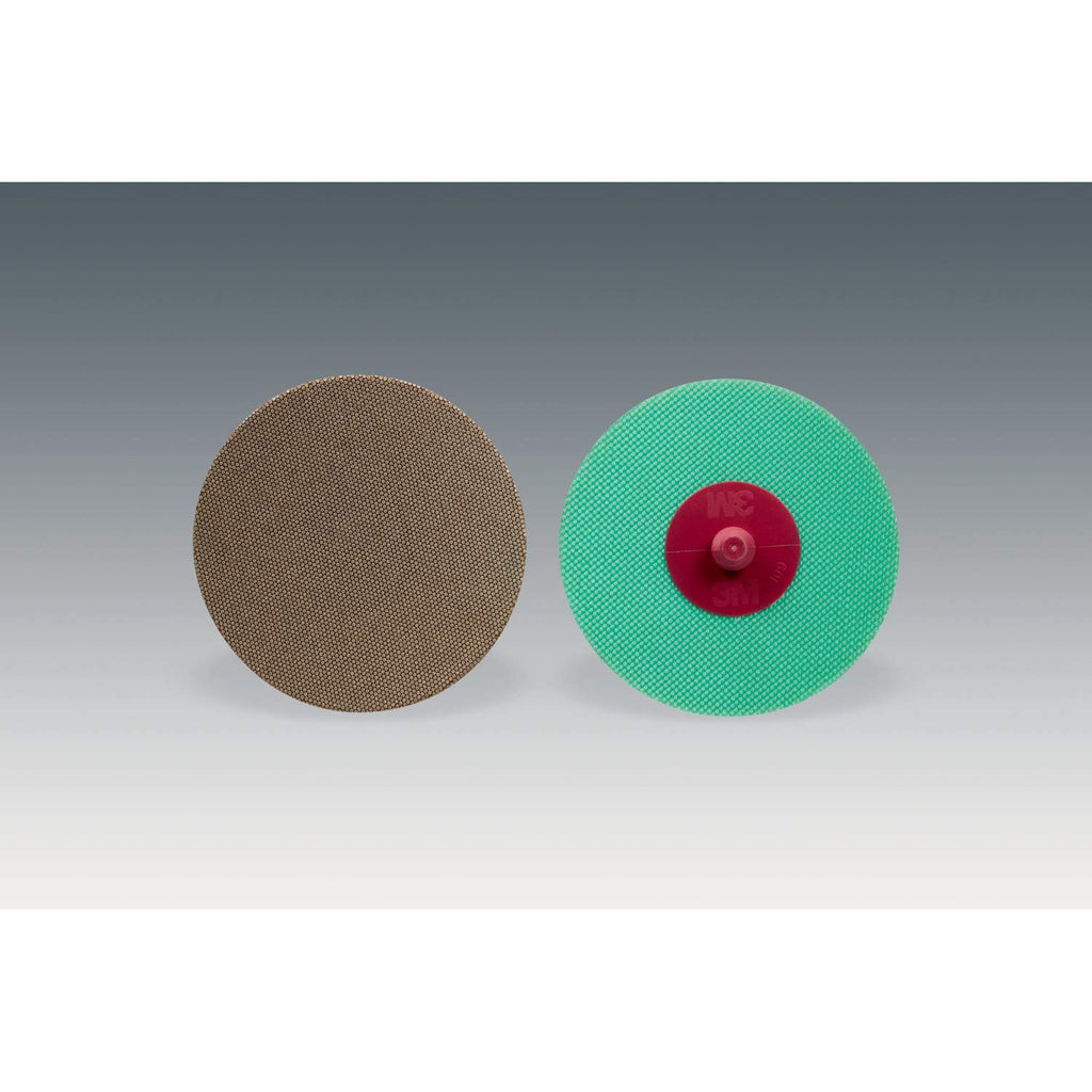 3M Roloc Flexible Diamond Disc 6234J - M74 Micron Grinding and Polishing Disc - for Hard to Grind Materials - Roloc Quick Change - 3'