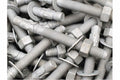 New Package of 10 (pcs) Galvanized Wedge Anchor Bolts 5/8' x 6 Includes Nuts & Washers Set #MO2091-P Warranity by Pr-Mch