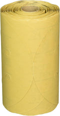 3M Stikit Gold Paper Disc Roll Dust Free, 216U, 01633, 6 in, P500 Grade, 175 Discs Per Roll, Automotive Abrasive Disc