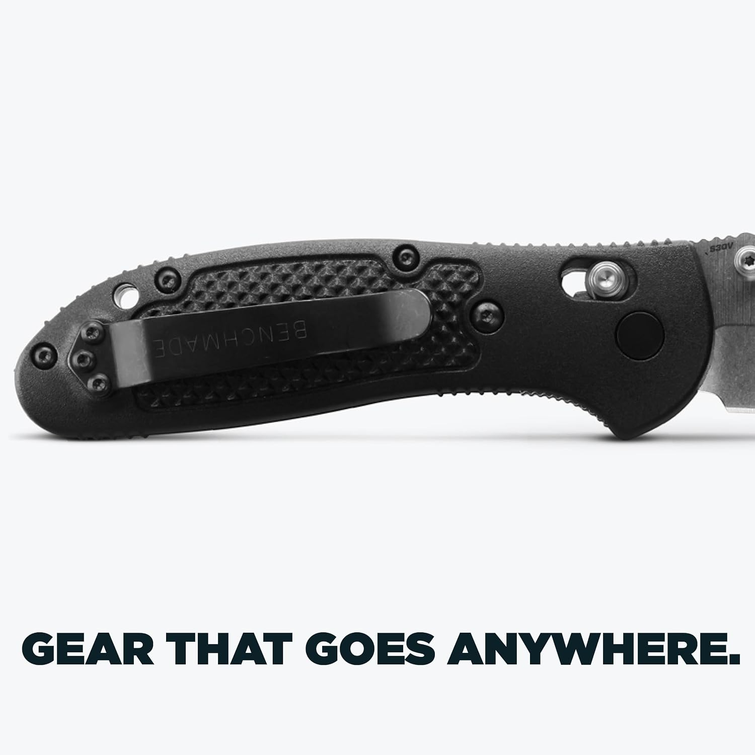 Benchmade - Griptilian Knife, Plain Edge, Nylon Handle