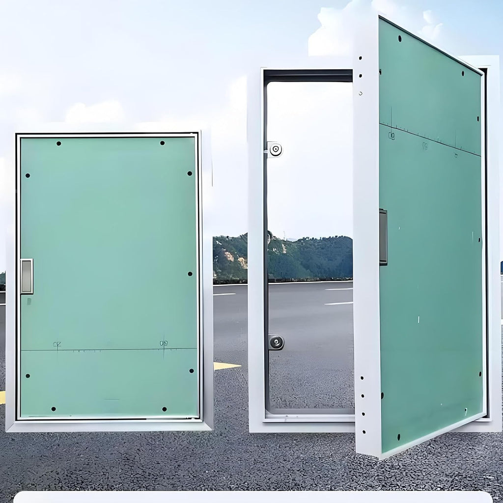 30 32 34 36 38 40 42 44 46 48 50 in Sheetrock Access Panel, Paintable Attic Door Drywall Panel, Hidden Inspection Hatch Electrical Plate Cover 32x34in/80x85cm