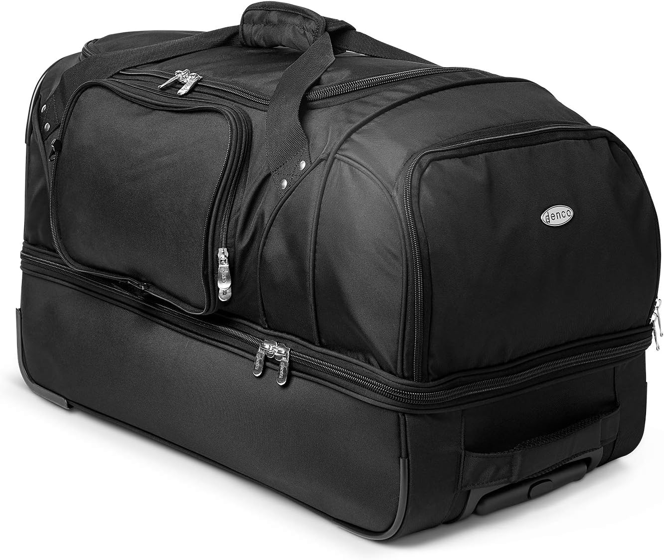 NCAA Ohio State Buckeyes Rolling Drop-Bottom Duffel Bag
