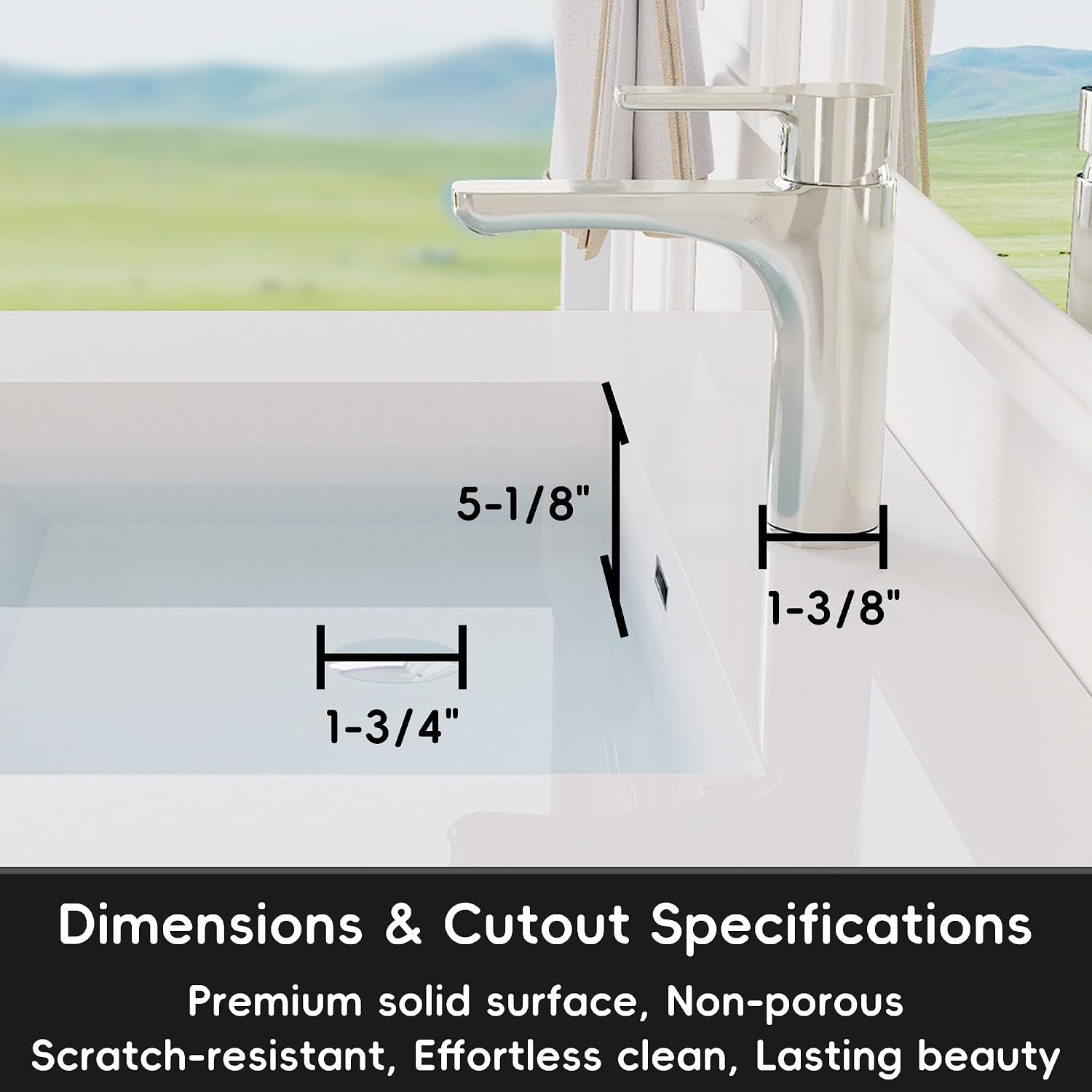 Neftis 30-Inch Floating Vanity with Sink, Pre-Assembled Modern Bathroom Vanity Sink Combo with Storage, Soft-Closing Drawers, One-piece Countertop White Resin Sink, Ash Grey Vanity for Bathroom