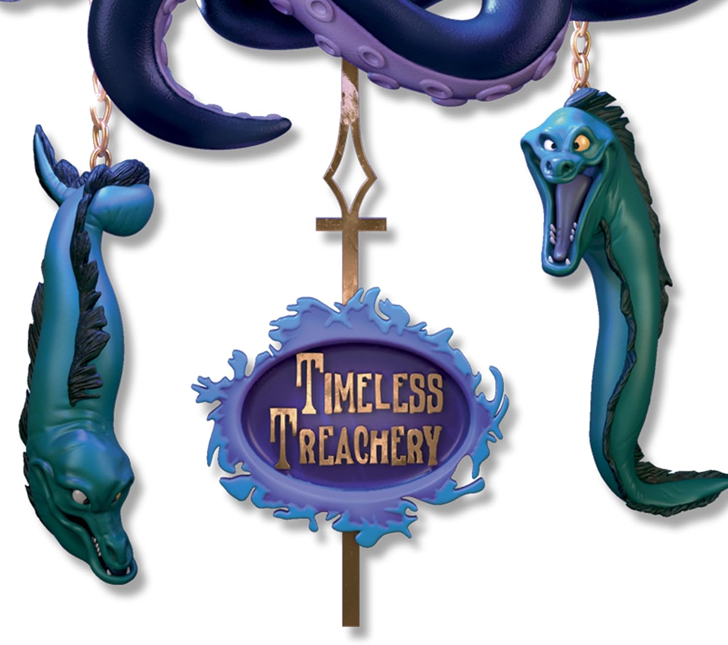 The Bradford Exchange Disney Villains Timeless Treachery Musical Cuckoo Clock, LED Illuminated, Limited Edition