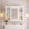 Merax Modern Mirror Cabinet - 36 Inch Wall Mounted Mirror for Small Bathrooms
