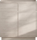 St. Tropez 36' Freestanding Bathroom Vanity Cabinet Without Top in White Oak