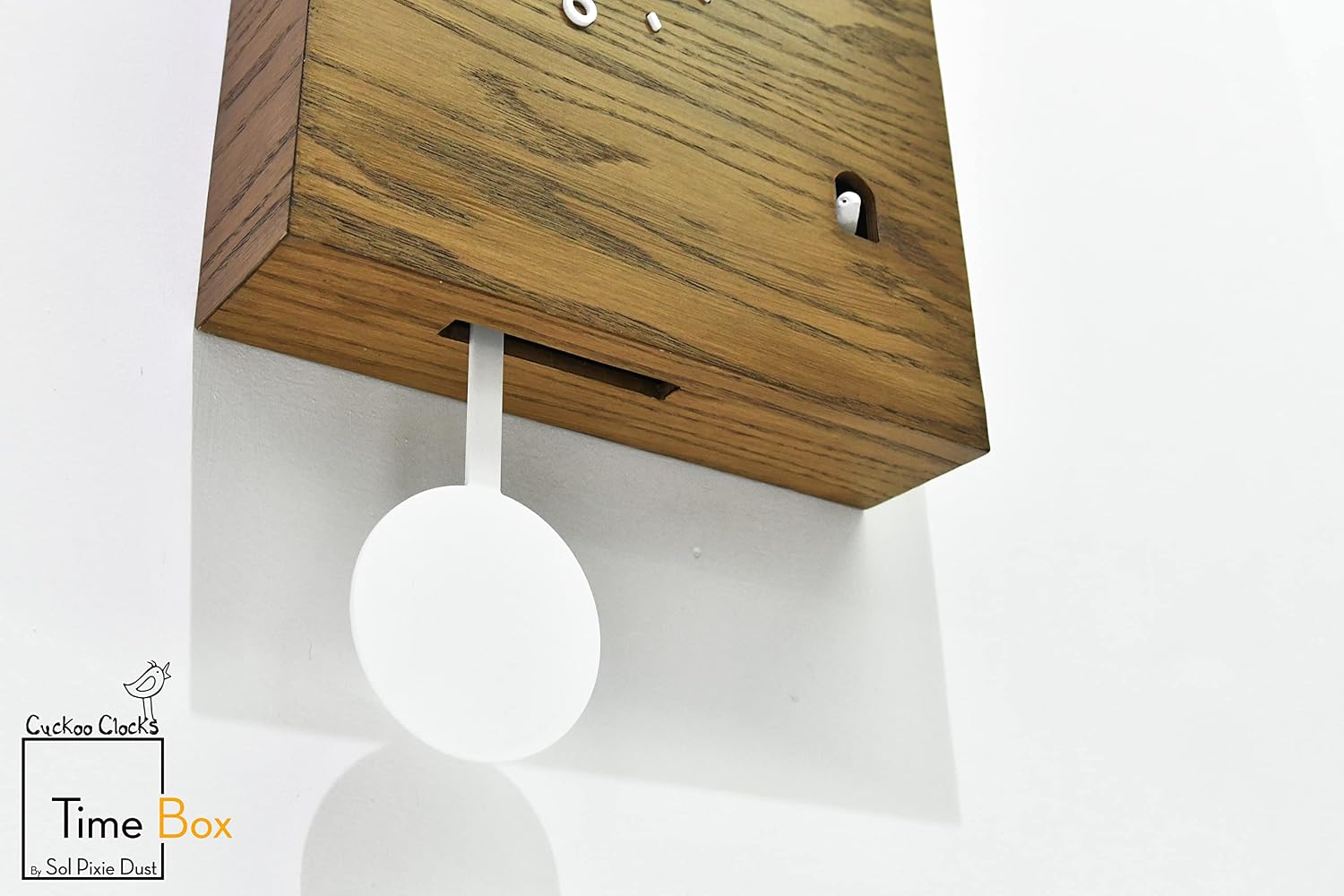 Modern Cuckoo Wall Clock Time Box/Pendulum Wall Clock
