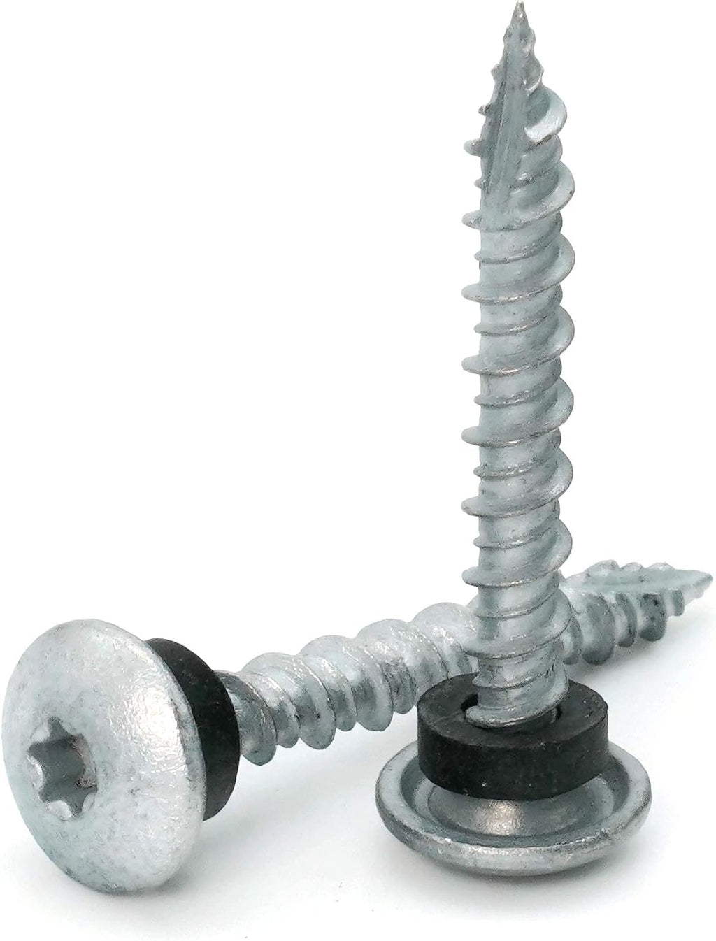 Low Profile Mechanical Galvanized Roofing Screws - #10 x 2' Qty 1000