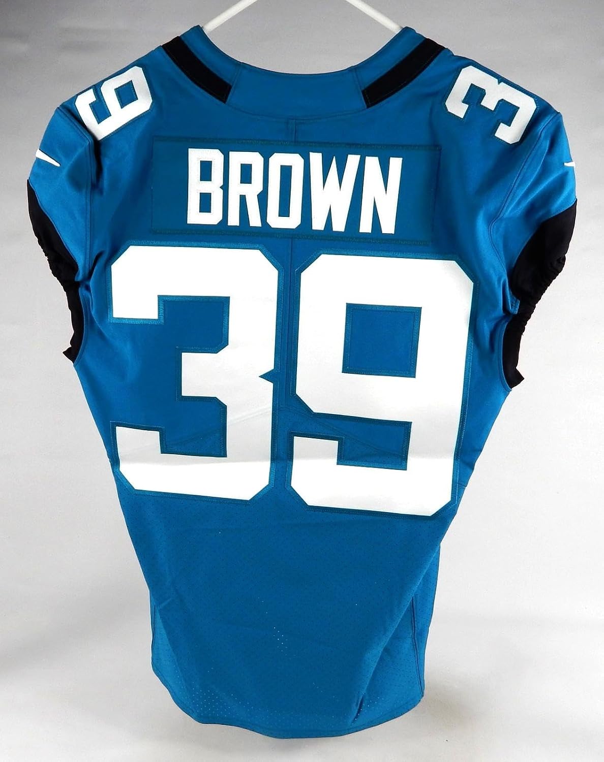 2019 Jacksonville Jaguars Brown #39 Game Issued Jersey 40 DP74310 - Unsigned NFL Game Used Jerseys