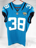 2020 Jacksonville Jaguars #38 Game Issued Jersey Nameplate Removed 42 004 - Unsigned NFL Game Used Jerseys