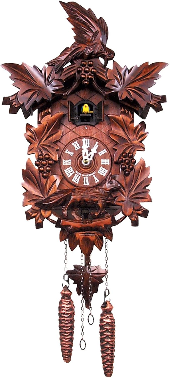 Alexander Taron Importer 932QM Battery Operated Black Forest Cuckoo Clock