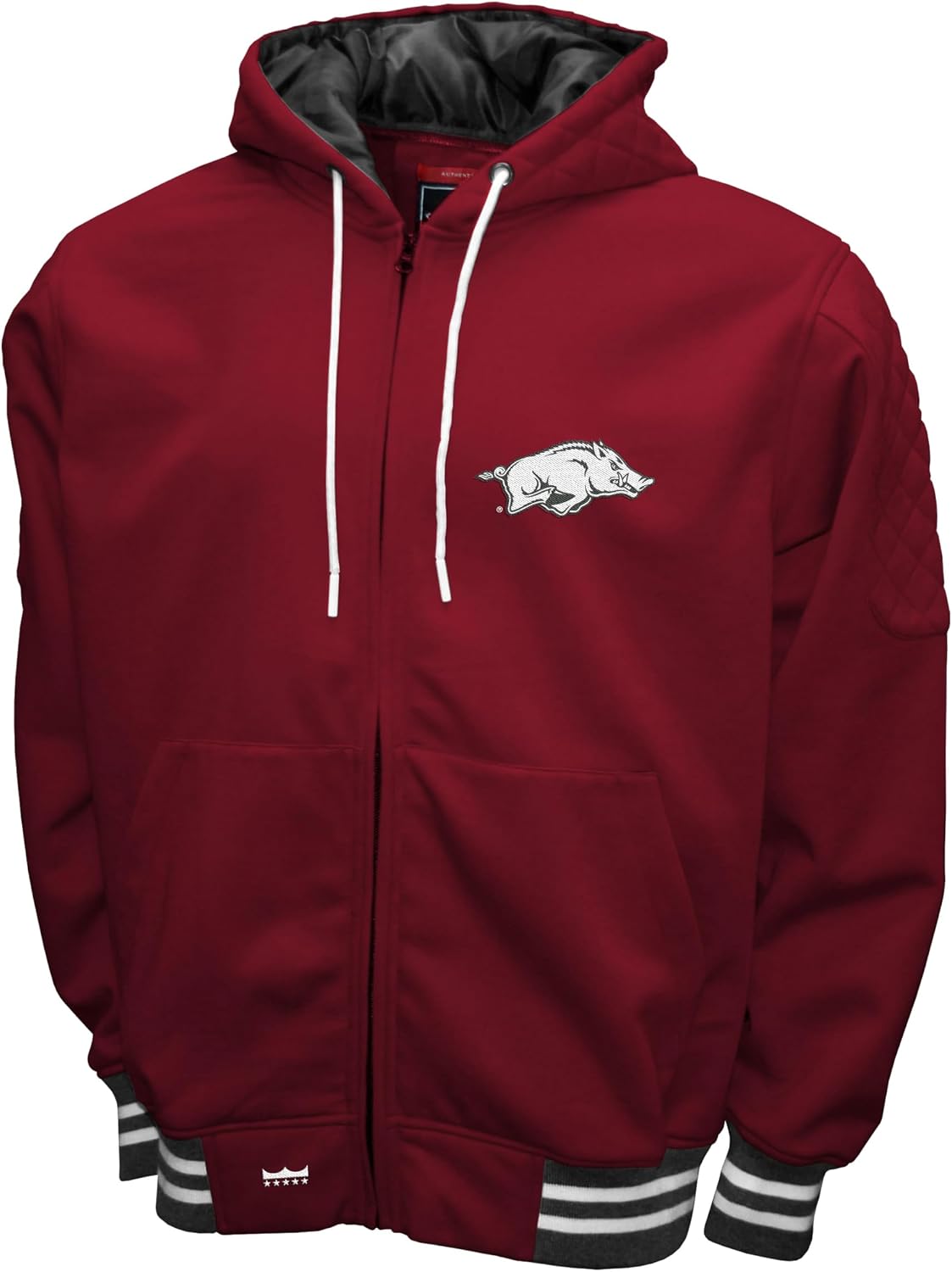 Franchise Club Mens College Teams Grind Hoodie Jacket