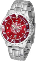 SunTime Men's Competitor 40mm Quartz Watch, 20mm Stainless Steel Strap, Team Color Dial and Bezel