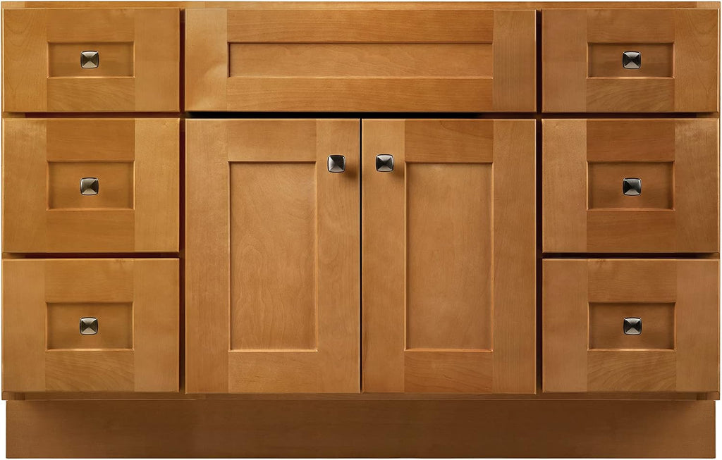 Design House Brookings 48 Inch Shaker, Solid Wood, Fully Assembled, Modern Birch, 215780