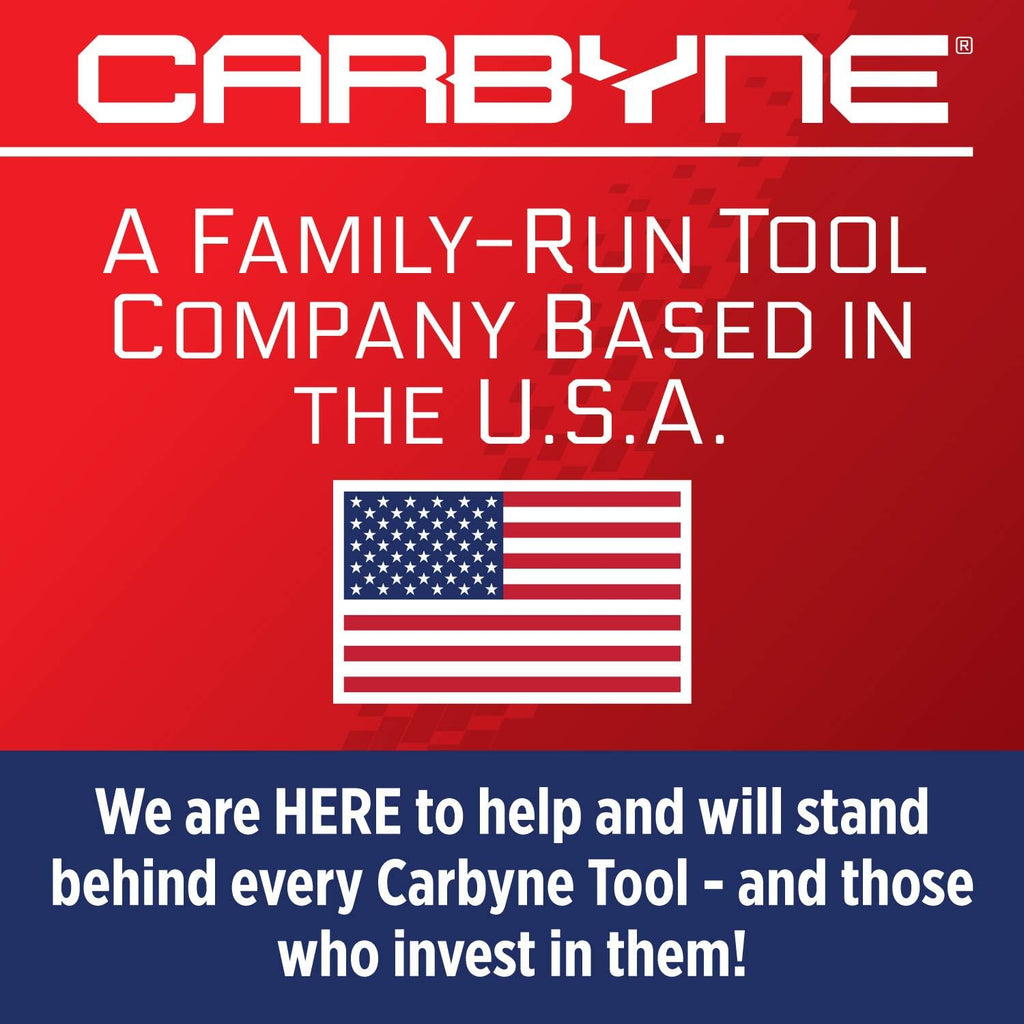 CARBYNE 114-Piece Master Metric & SAE Hex (Allen), Torx and XZN Triple Square Bit Socket Set | S2 Steel Bits, CrV Steel Sockets, Corrosion Resistance, Durable Case | 1/4', 3/8' & 1/2' Dr.