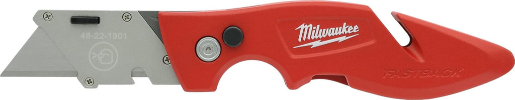 Milwaukee 48-22-1901 Fastback Utility Knife with Wire Stripping and Gut Hook (Pack of 12)