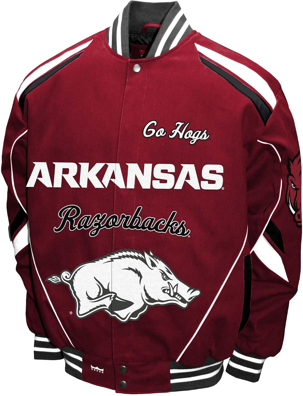 Franchise Club Mens College Commemorative Twill Cotton Jacket