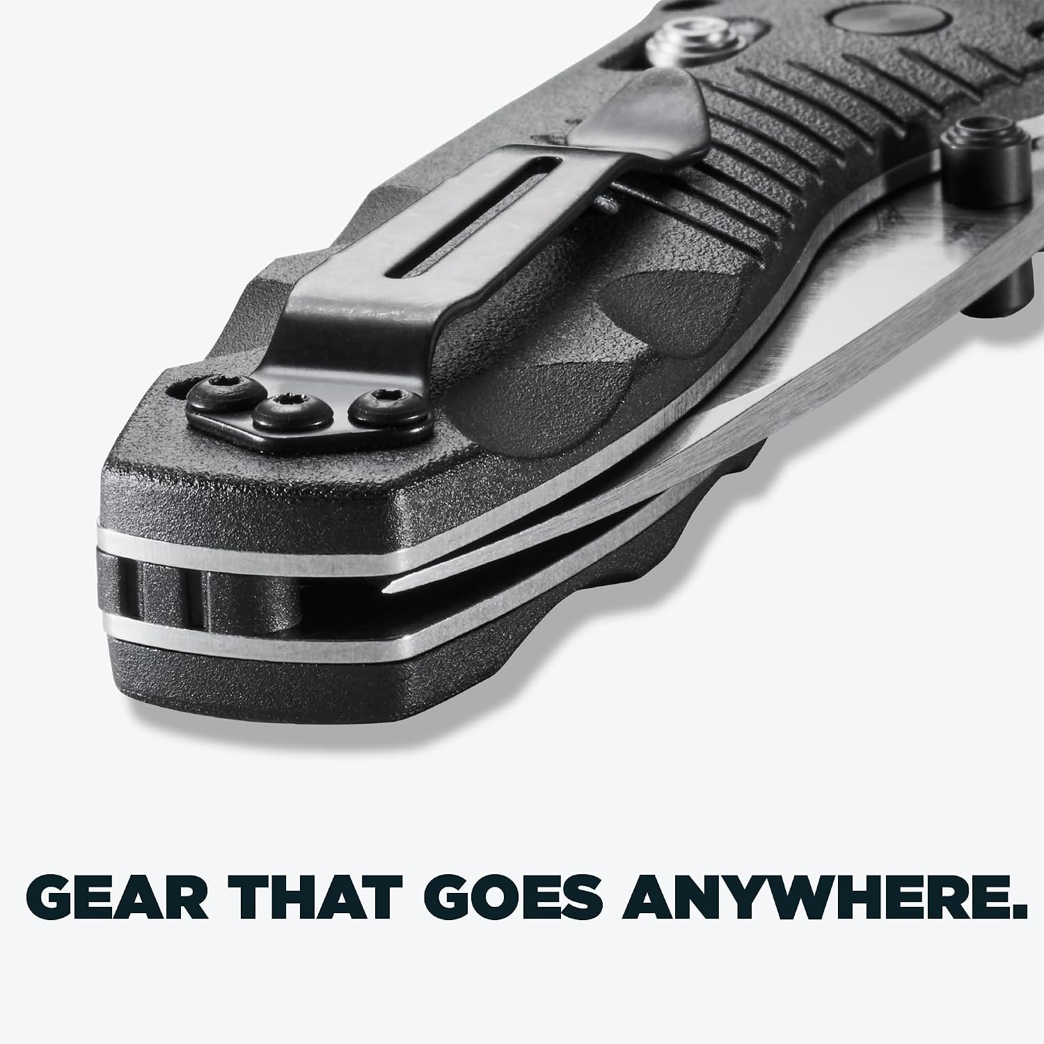 Benchmade - Mini Barrage 585 EDC Knife, Drop-point Blade with Black Valox Handle (585)