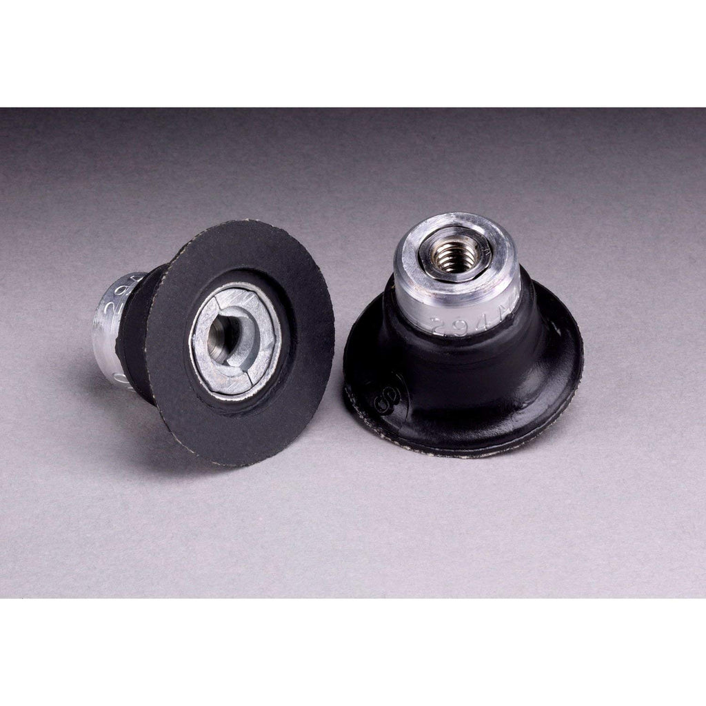 3M Roloc Disc Pad TR 45098, Soft, 1-1/2' Diameter, 1/4'-20 Thread Size (Pack of 5)
