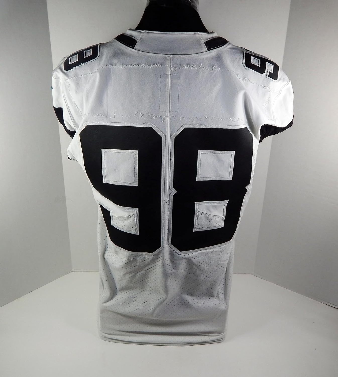 2022 Jacksonville Jaguars #98 Game Issued Jersey Nameplate Removed 46+4 26 - Unsigned NFL Game Used Jerseys